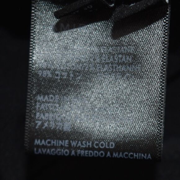 Amiri NWT Stack Jean Italian Stretch Skinny Leg Solid Black Denim Jeans Size 30 - Picture 10 of 12